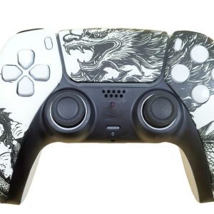 The "Imperial Dragon" Custom PS5 DualSense Controller (Ancient Ink Edition)